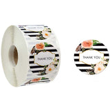 Roll Flower Decoration Thank You Seal Sticker Envelope Decoration Wedding Decoration, A-17, A-18, A-19, A-20