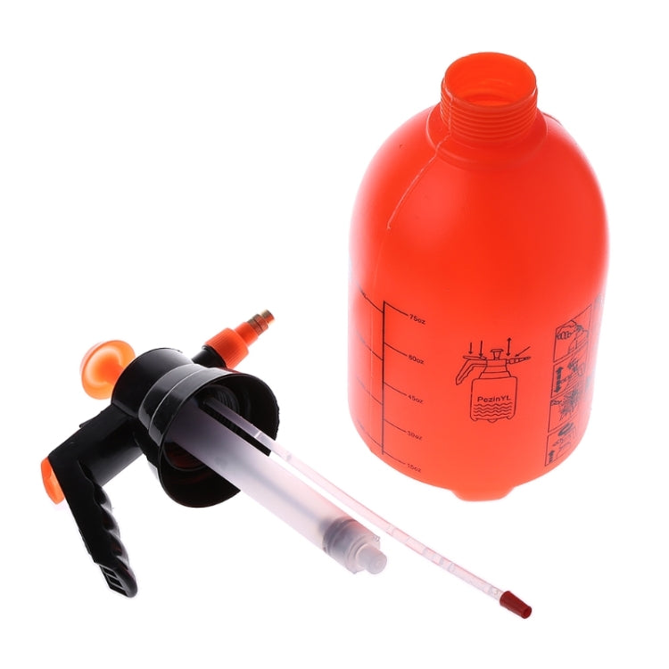 2L Car Washing Pressure Spray Pot Auto High Corrosion Resistance Clean Pump Pressurized Sprayer Bottle