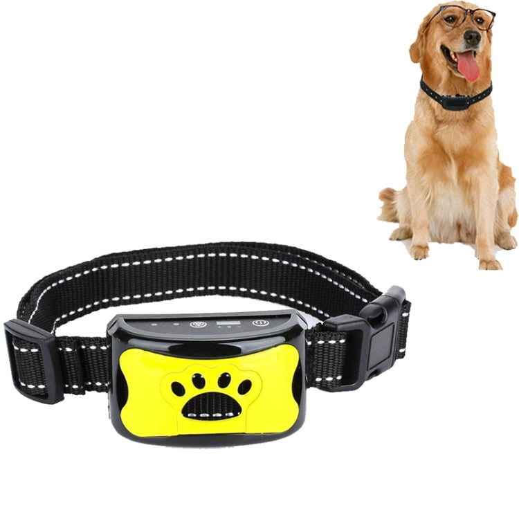 Rechargeable Waterproof Intelligent Identification Automatic Lock Bark Stop, Sky Blue, Lemon Yellow, Orange, Green, Bright Black, Pearl Purple