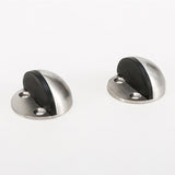 2pcs/pack Stainless Steel Door Stop Free Punch Door Top Cabinet Hardware Accessories, Door Stop Free Punch