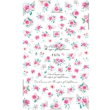 10pcs 3D Adhesive Butterfly Retro Rose Color Nail Art Sticker F-676