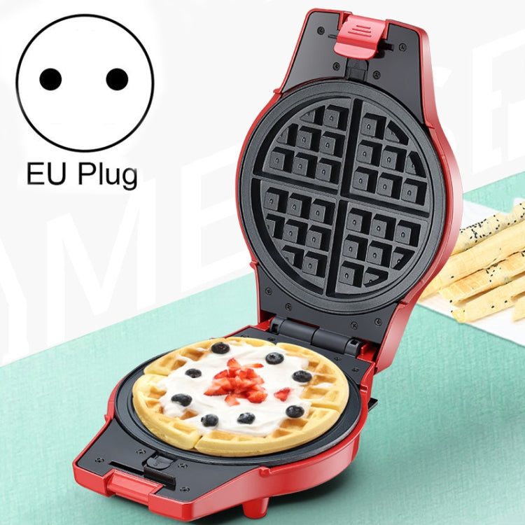 3-in-1 Multi-Function Eleictric Baking Pan Breakfast Maker Donut Sandwich Waffle Maker Pizza Maker, EU Plug, 3-in-1 Multi-Function Waffle Maker 3-in-1 Multi-Function Waffle Maker