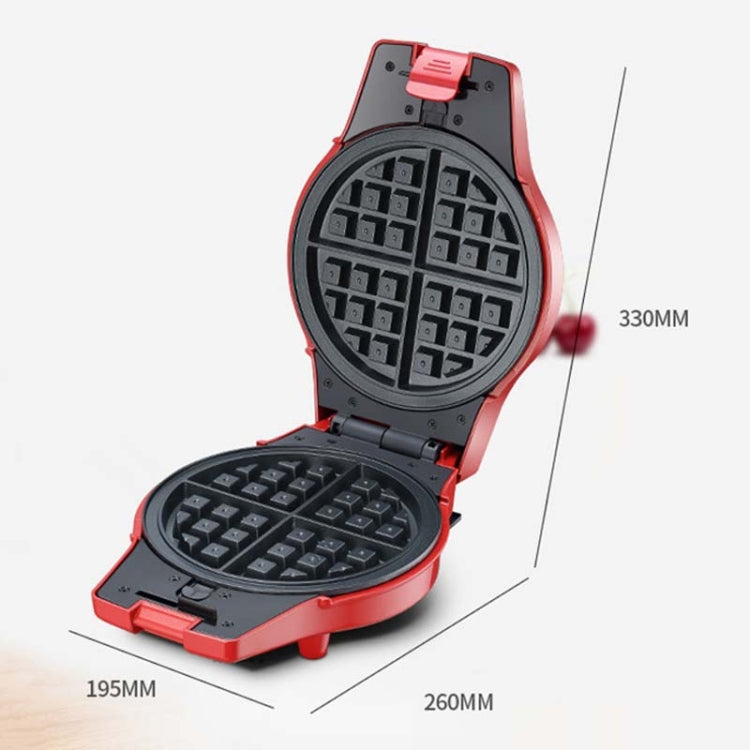 3-in-1 Multi-Function Eleictric Baking Pan Breakfast Maker Donut Sandwich Waffle Maker Pizza Maker, EU Plug, 3-in-1 Multi-Function Waffle Maker