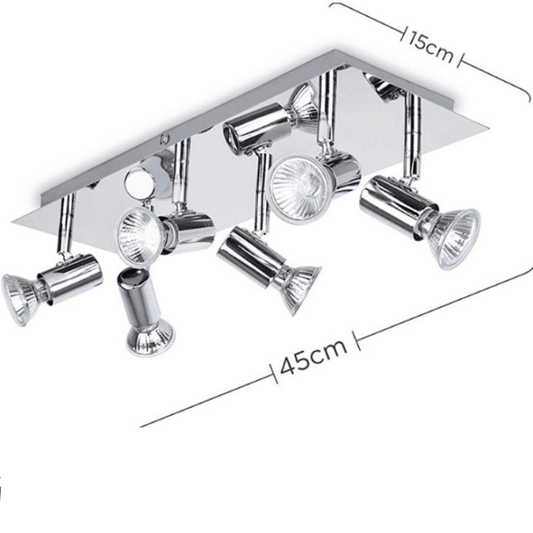 GU10 18W Decorative Restaurant Kitchen Background Wall Spotlight, White Light, Warm White, without Bulb