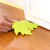 Maple Autumn Leaf Style Home Decor Finger Safety Door Stop Stopper