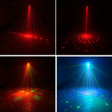 MN-R60 USB Rechargeable Mini Voice-activated Laser Light Christmas Home Entertainment Flash LED Laser Atmosphere Light Stage Light