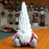 Christmas Decorations Santa Claus Faceless Doll Decoration Gift, Red, Gray