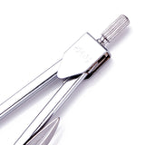 Stainless Steel Student Drawing Compass Math Geometry Tool (Included Box), Math Geometry Tool