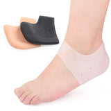 1 Pair Silicone Anti-Crack Heel Cover, Random Color Delivery Default Title