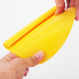 Stainless Steel Dough Cutter Scraper With Scale Cutter Baking Tools, 2 PCS Noodle Cutter (Yellow)