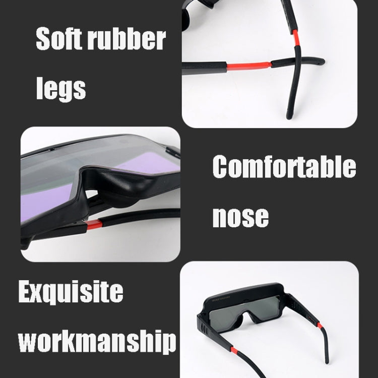 Automatic Dimming Protection Anti-Shock Argon Arc Welding Glasses, Anti-Shock
