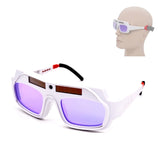 Automatic Dimming Anti-Ultraviolet Anti-Strong Photoelectric Welding Glasses, (White), (Black)
