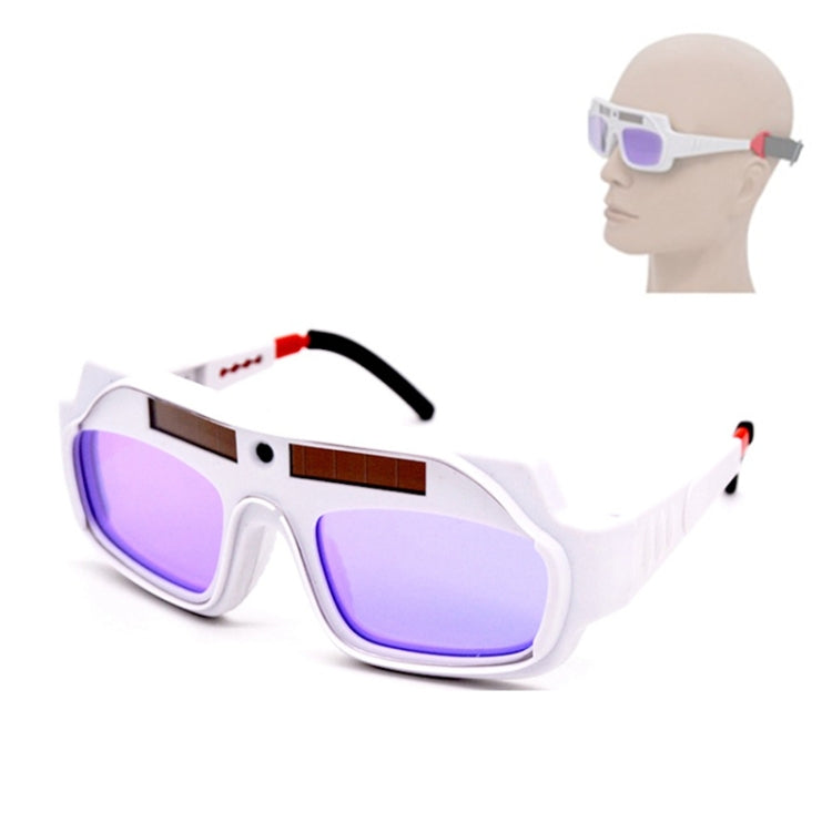 Automatic Dimming Anti-Ultraviolet Anti-Strong Photoelectric Welding Glasses, (White), (Black)