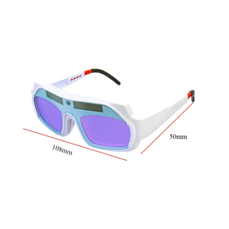 Automatic Dimming Anti-Ultraviolet Anti-Strong Photoelectric Welding Glasses, (White), (Black)