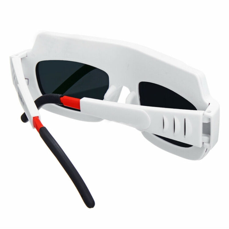 Automatic Dimming Anti-Ultraviolet Anti-Strong Photoelectric Welding Glasses, (White), (Black)