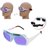 Automatic Dimming Anti-Ultraviolet Anti-Strong Photoelectric Welding Glasses, (White), (Black)
