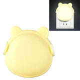 4 PCS Smart Light Control LED Bedroom Mini Night Light Energy-Saving Bedside Lamp, US Plug