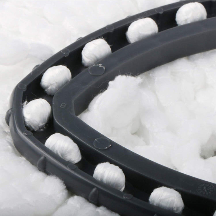 4 PCS Rotating Triangle Cotton Yarn Mop Head Mop Replacement Cloth For O-Cedar/Vileda, Mop