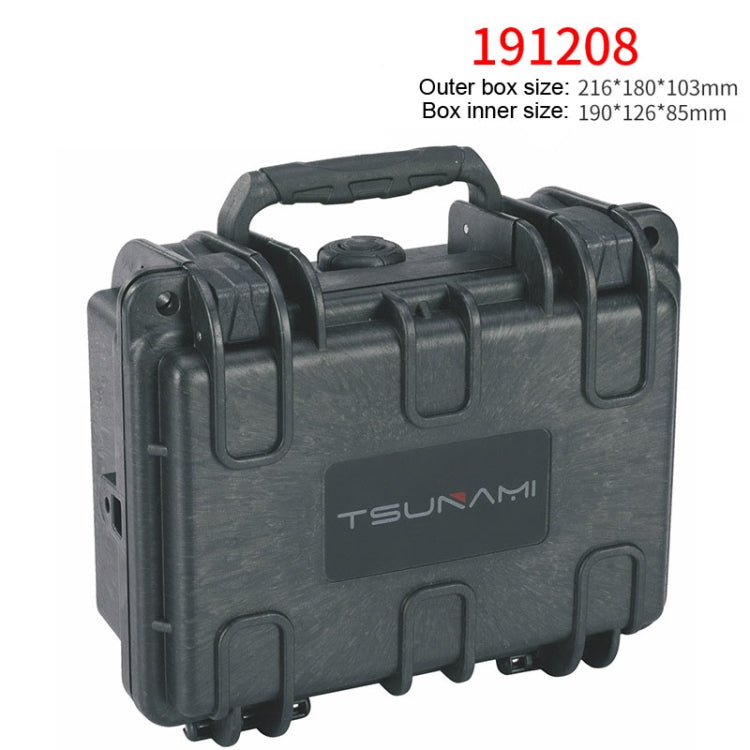 TSUNAMI Multifunctional Instrument Box Safety Protection Box Waterproof Plastic Hardware Tool Box, 19x12x8cm, 22x16x9cm, 27x20x12cm
