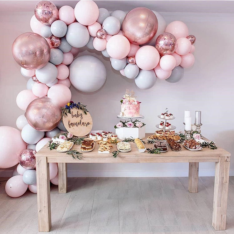 Wedding Balloon Decoration Package Macaron Latex Balloon Set Birthday Wedding Room Wedding Party Decoration, Macaron Latex Balloon Macaron Latex Balloon