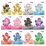 1 Set 18 Inch Aluminum Pearl Sequins Balloon Set Party Decoration Holiday Decoration