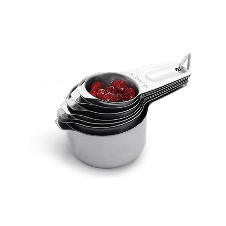 7 in 1 304 Stainless Steel Measuring Cup Set Baking Tools, 7 in 1 Measuring Spoon