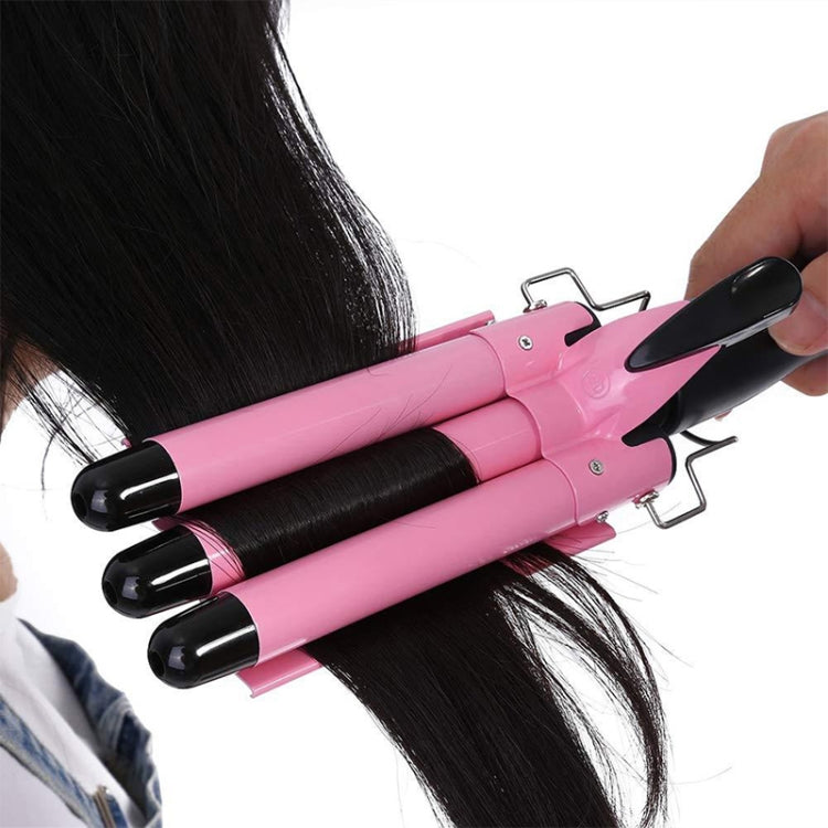 20-32m Automatic Ceramic Perm Splint Hair Curler 3 Barrels Big Wave Hair Curling Iron Tools, 20mm, 22mm, 25mm, 28mm, 32mm