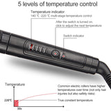 Nano Titanium Hair Curler with LED Digital Temperature Display, 19mm, 22mm, 25mm, 28mm, 32mm