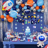 Wandering Earth Astronaut Theme Balloon Set Birthday Party Rocket Balloon Decoration Aluminum Film Balloon, Wandering Earth Astronaut Theme Balloon Wandering Earth Astronaut Theme Balloon