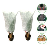 2 PCS Plant Freeze-Proof Cover Autumn And Winter Cold-Proof Tree Cover Non-Woven Plant Antifreeze Bag, 0.8mx1.2m, 0.6mx0.8m, 1.2x1.8m, 0.8mx1m