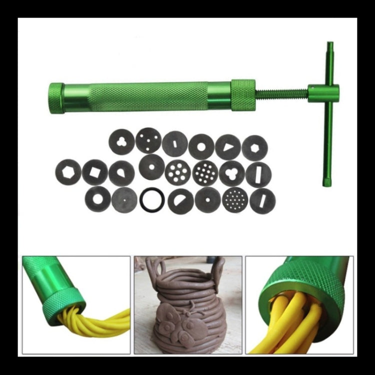 Rotary Clay Mud Gun DIY Fondant Clay Pottery Tool, DIY Fondant