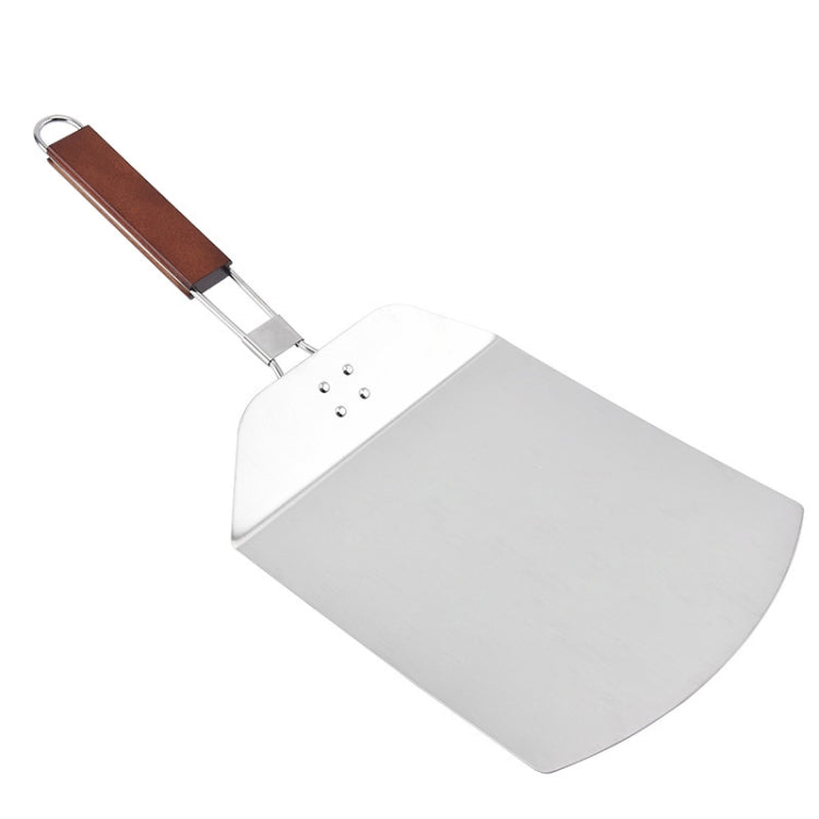 Stainless Steel Folding Pizza Spatula Square Cake Transfer Spatula Baking Tools, 57x24cm