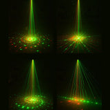 R90 8W UV Mini Laser Light Sound Control Induction Stage Atmosphere Light Bar KTV Laser Light, USB Plug-in, Built-in Battery Charging