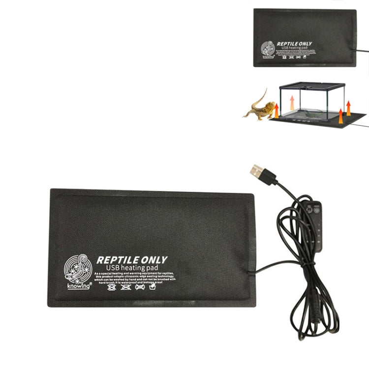 Knowing Climbing Pet Thermostat Time Switch Thermostatic Waterproof USB Heating Pad, Without Switch S, Three-speed Temperature Control S, Without Switch M, Three-speed Temperature Control M, Without Switch L, Three-speed Temperature Control L Three-speed Temperature Control S