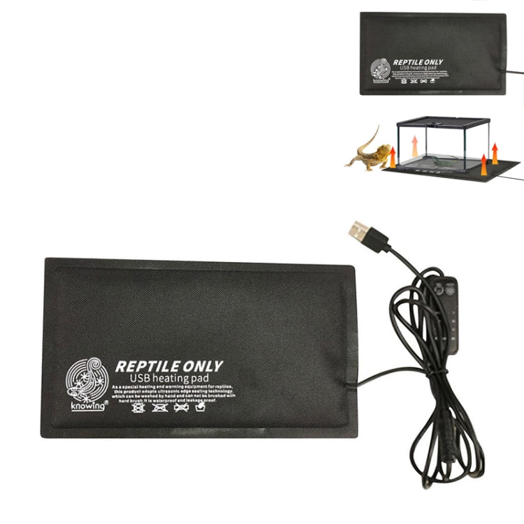 Knowing Climbing Pet Thermostat Time Switch Thermostatic Waterproof USB Heating Pad, Without Switch S, Three-speed Temperature Control S, Without Switch M, Three-speed Temperature Control M, Without Switch L, Three-speed Temperature Control L Three-speed Temperature Control M