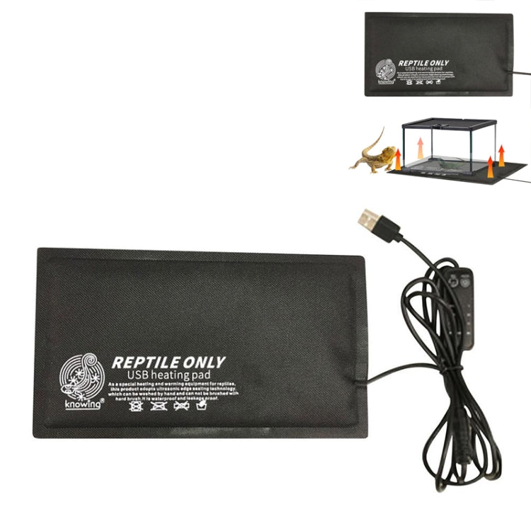 Knowing Climbing Pet Thermostat Time Switch Thermostatic Waterproof USB Heating Pad, Without Switch S, Three-speed Temperature Control S, Without Switch M, Three-speed Temperature Control M, Without Switch L, Three-speed Temperature Control L Three-speed Temperature Control L