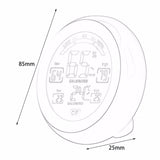 TS-S93 Multifunctional Digital Thermometer Hygrometer Temperature Humidity Meter, Max Min Value Trend Display C/Funit