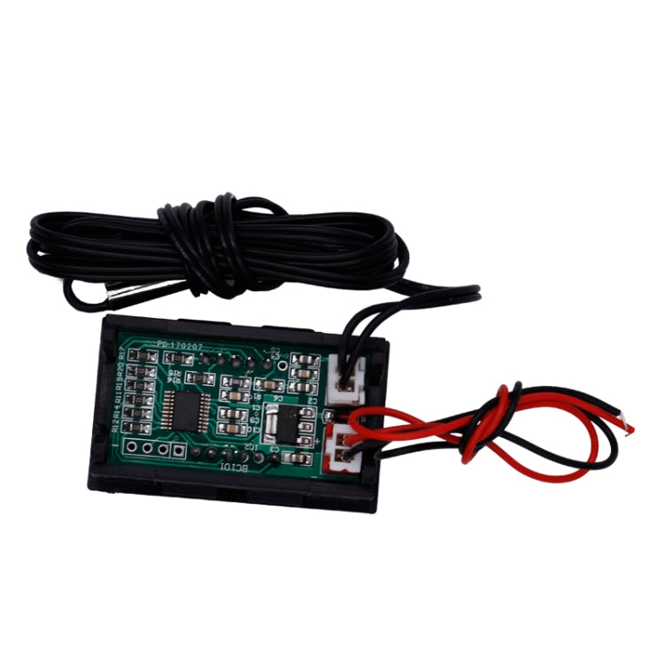 50~110C LED Temperature meter Detector Sensor Probe 12V Digital Thermometer Monitor Tester