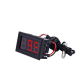 50~110C LED Temperature meter Detector Sensor Probe 12V Digital Thermometer Monitor Tester