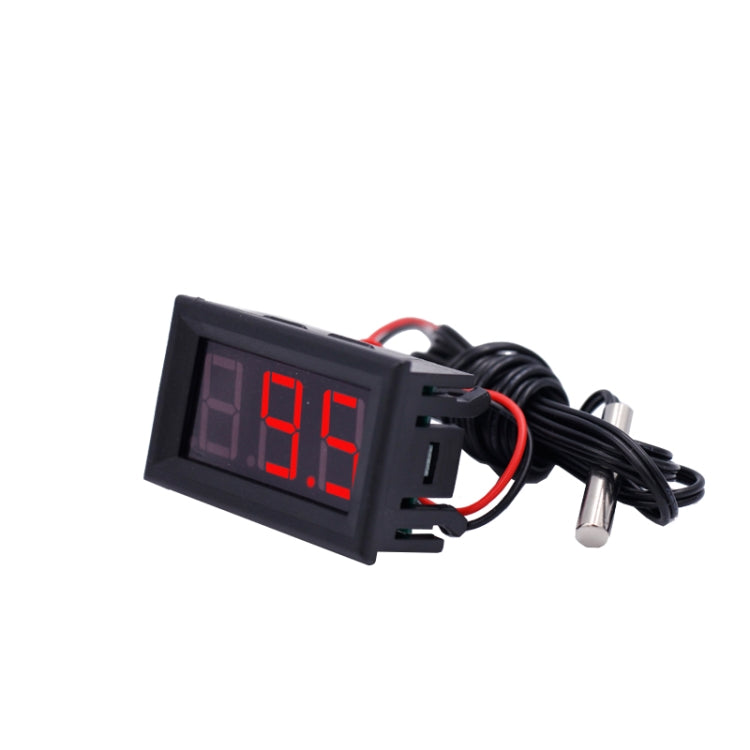 50~110C LED Temperature meter Detector Sensor Probe 12V Digital Thermometer Monitor Tester