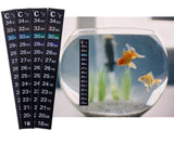 Digital Aquarium Fish Tank Fridge Thermometer Sticker Temperature Measurement Sticker, Aquarium Temperature Measurement Aquarium Temperature Measurement