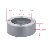 4 PCS / Set Furniture Home Appliance Washing Machine Rubber Foot Mat Moisture-Proof Shock Absorption Heightened Foot Mat Base, 2.5cm Plus Layer Gray, Adjustable Height About 8-9.5cm Gray, 2.5cm Plus Layer Blue, Adjustable Height About 8-9.5cm Blue