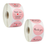 Thank You Sticker Label, Size: 2.5cm / 1 inch, G-01, G-02