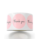 Thank You Sticker Label, Size: 2.5cm / 1 inch, G-01, G-02