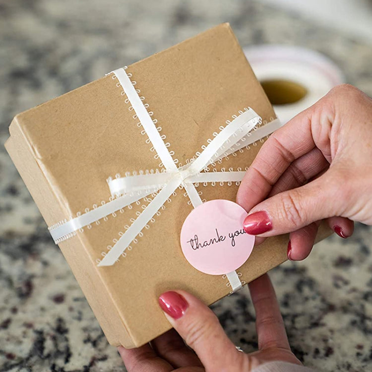 Thank You Sticker Label, Size: 2.5cm / 1 inch, G-01, G-02