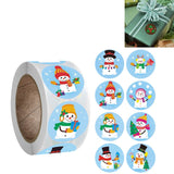 Christmas Decoration Gift Series Stickers Label, Size: 2.5cm / 1inch, A-123, A-124