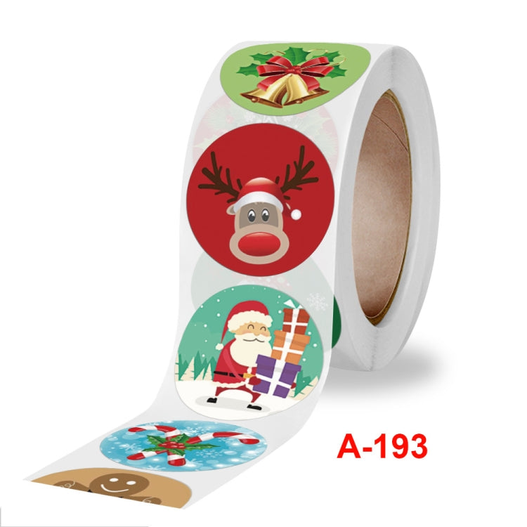 Christmas Holiday Decoration Gift Sticker Label, A-193 Sticker
