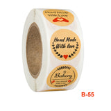 Cowhide Label Holiday Decoration Sticker, B-55 Sticker