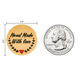 Cowhide Label Holiday Decoration Sticker, B-55 Sticker