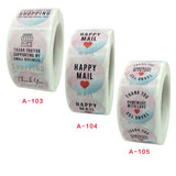 Holiday Decoration Envelope Sealing Sticker Handmade Label, 25 cm/1 inch